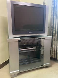 Sony TV with trolley