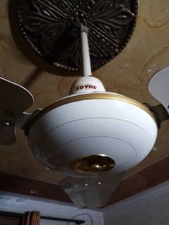 Royal company 56inch fan good condition no repair 1senko fan 47 inch