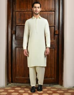 Boski Suit J. 100%orginal Mens suit kameez shalwar  3590 after 3100