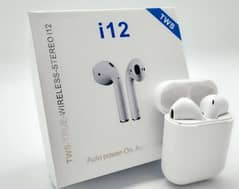 TWS 112 & i7s Airpods with Super Sound & High-Quality Touch Sensors