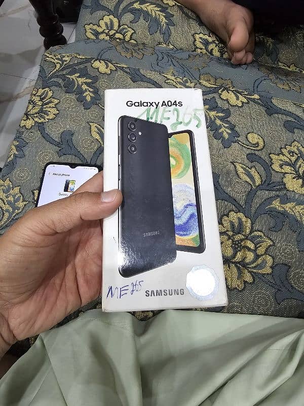 Samsung A04s official pta with all accessories 0