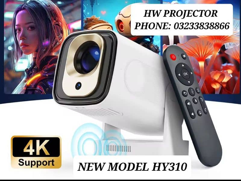 MEGA MAY SALE 60% Off New Launch HY310 Mini Projecto 1080P  4k 0