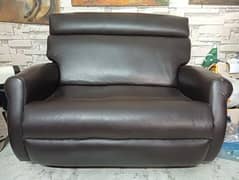 Imported Relaxed Sit Leather Sofa