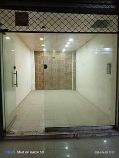 1 MARLA COMMERCIAL SHOP WITH FLAT AVAILABLE FOR RENT IN MILITARY ACCOUNT HOUSING SOCIETY COLLAGE ROAD LAHORE