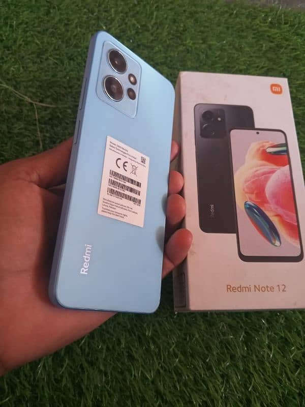 Redme note 12 with box 0