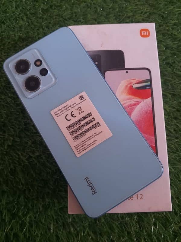 Redme note 12 with box 1