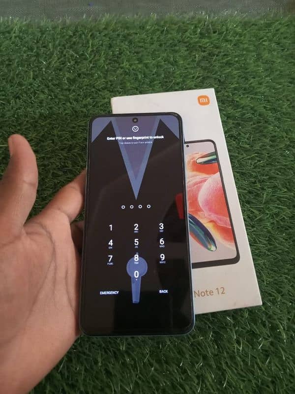 Redme note 12 with box 4