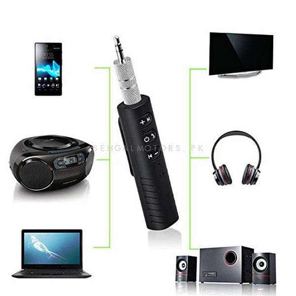 Bluetooth Stereo Car mixer aux to BT Sound System SA-8030 12