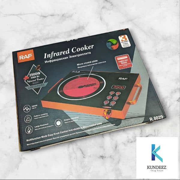 RAF Original Made In China Infrared Cooker 3500 Watt Max 0