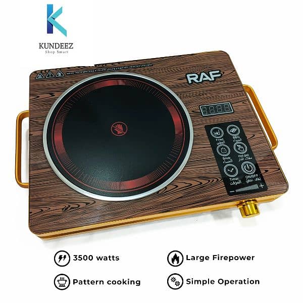 RAF Original Made In China Infrared Cooker 3500 Watt Max 1