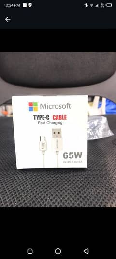 Super Fast Charging 65 Watt Data Cable