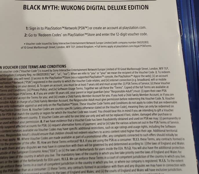 Black Myth: Wukong Deluxe edition PS5 3