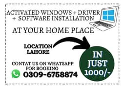 Window Installation, Driver and Software, repair & services