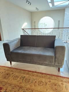 Sofa 2 seater Grey