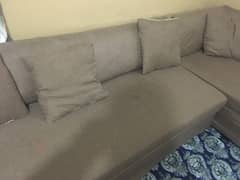 L shape sofa