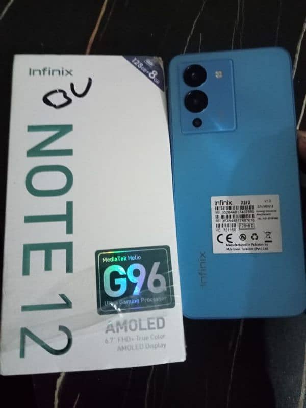 Infinix note 12 new condition 2