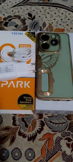 tecno spark go 2024 8GB Ram 64GB Rom All accessories complete with box