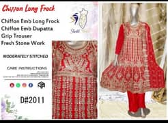 long and short Froucks || ladies froucks || wedding dress