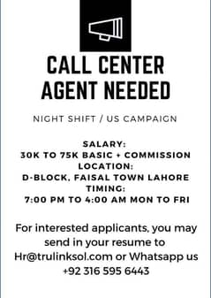 Call Centre Job