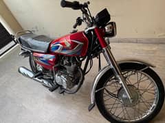 Honda CG 125 2022 Home used Brand new bike (on my name)