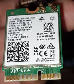 wifi card and Bluetooth