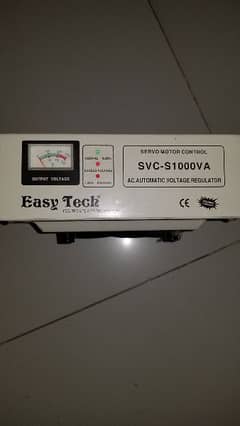 Easy Tech Stabilizer Servo Motor Control 1000 VA