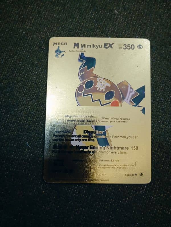 Pokémon golden cards 3