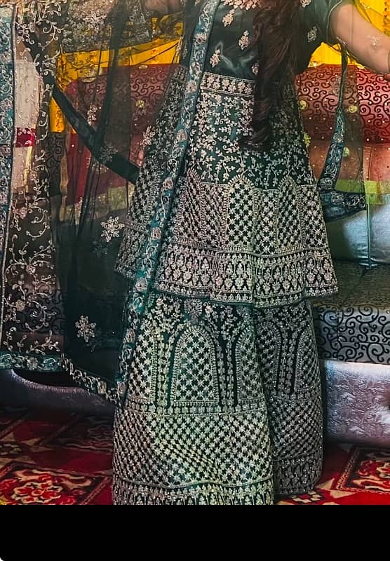 mehndi  lehnga 2