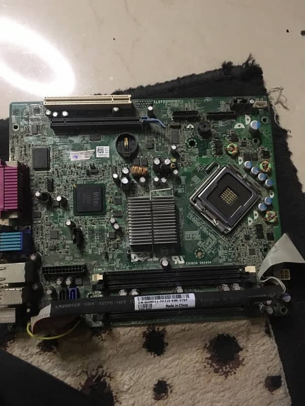 Mother Broad + Cpu Duo Core 2 0