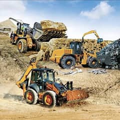 construction Machinery available for rent