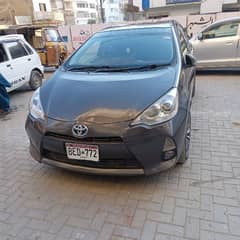 Toyota Aqua 2012 2015 model registration urgent sell