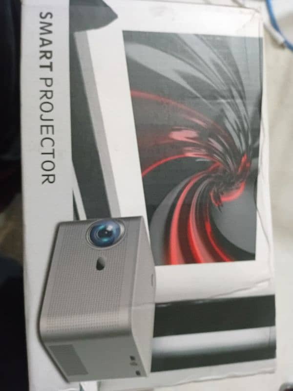 4K Android LED Projector With 100 inch Screen 3