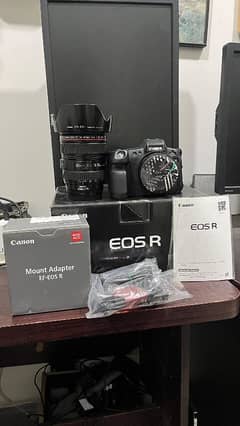 Canon Eos R With Box and accessories