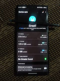 Samsung galaxy Note 10 12/256 online pta condition 9.5/10