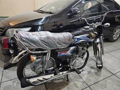 Honda CG 125 2025 Model Black Brand New Unregistered only 61 km driven