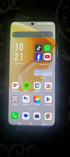 Infinix hot 50 pro 7 day used