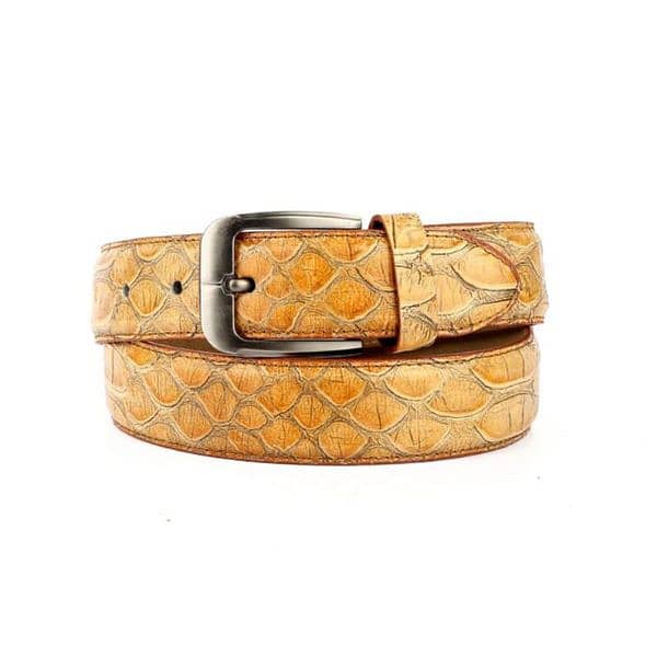 cow leather belt 2