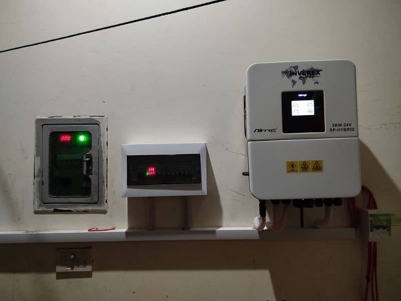 ongrid/hybrid/off-grid solar system installation 7