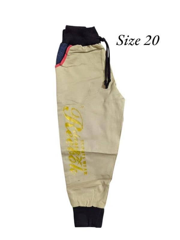 Boys cotton pent trousers 1
