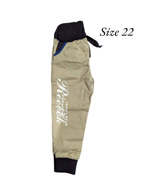 Boys cotton pent trousers 6
