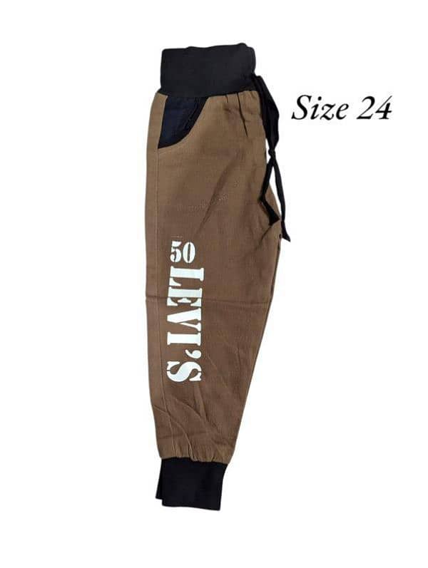 Boys cotton pent trousers 8
