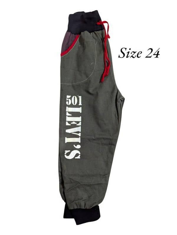 Boys cotton pent trousers 13