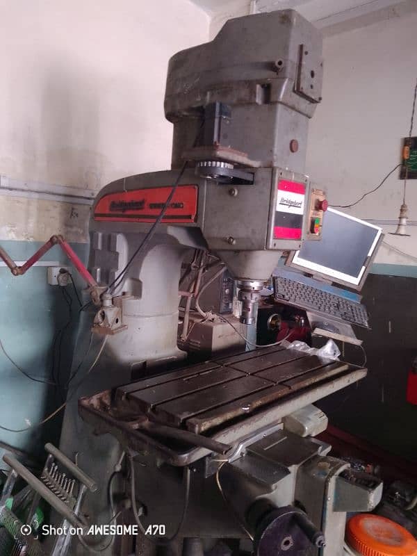 Cnc bridgeport series 1 2