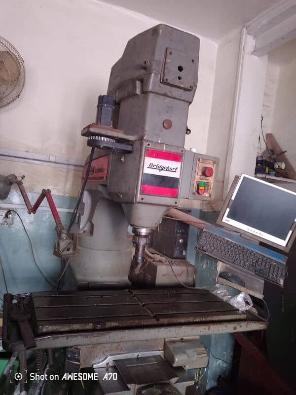 Cnc bridgeport series 1 3