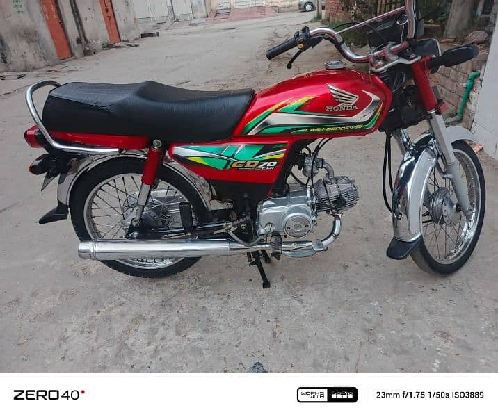 Honda CD 70 2021 model 5