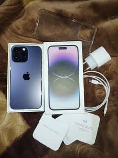 apple iPhone 14 pro max official pta approved 256 gb 10 by 10