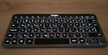 logitech K810 keyboard  with back light