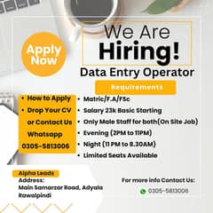 Data Entry Operator