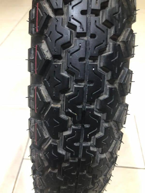 Honda 150f Genuine Cordial tyres with tubes 13