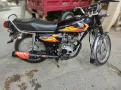 Honda CG125 (21 Model) All Punjab Number